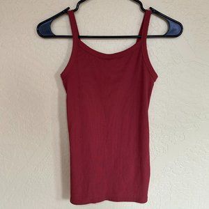 No Boundaries Red Tank Top
